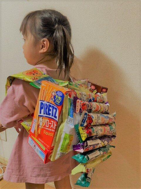 お菓子でランドセルを作ろう アクロスモール泉北 お菓子でランドセルを作ろう アクロスモール泉北