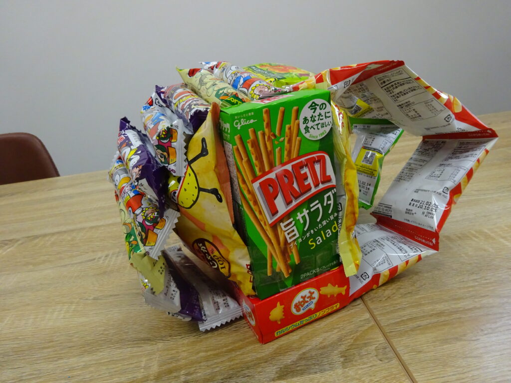 お菓子でランドセルを作ろう アクロスモール泉北 お菓子でランドセルを作ろう アクロスモール泉北